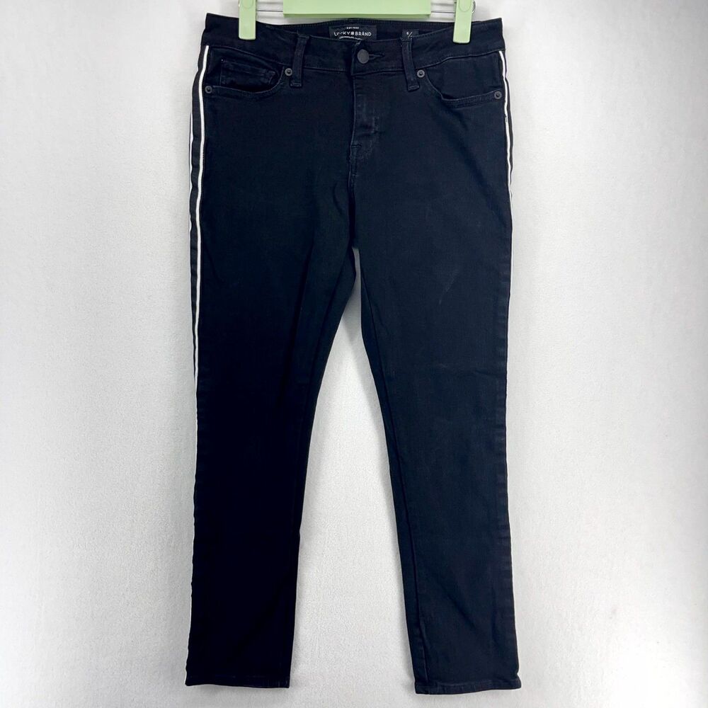 Lucky Brand Lolita Skinny Jeans Black Ladies Size‎ 6/28 Ankle